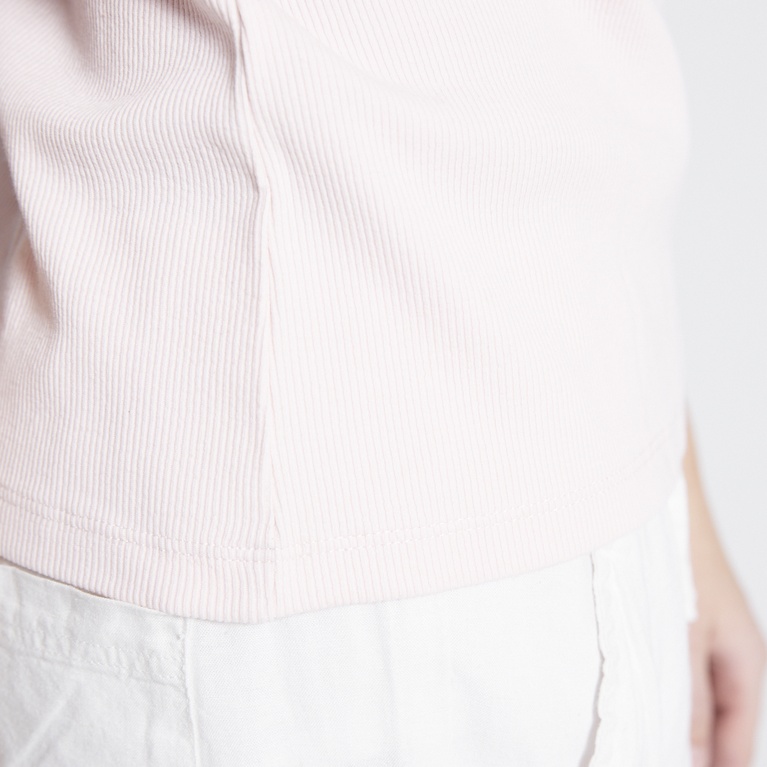 Ribbed tank top "Amalia" Soft Pink